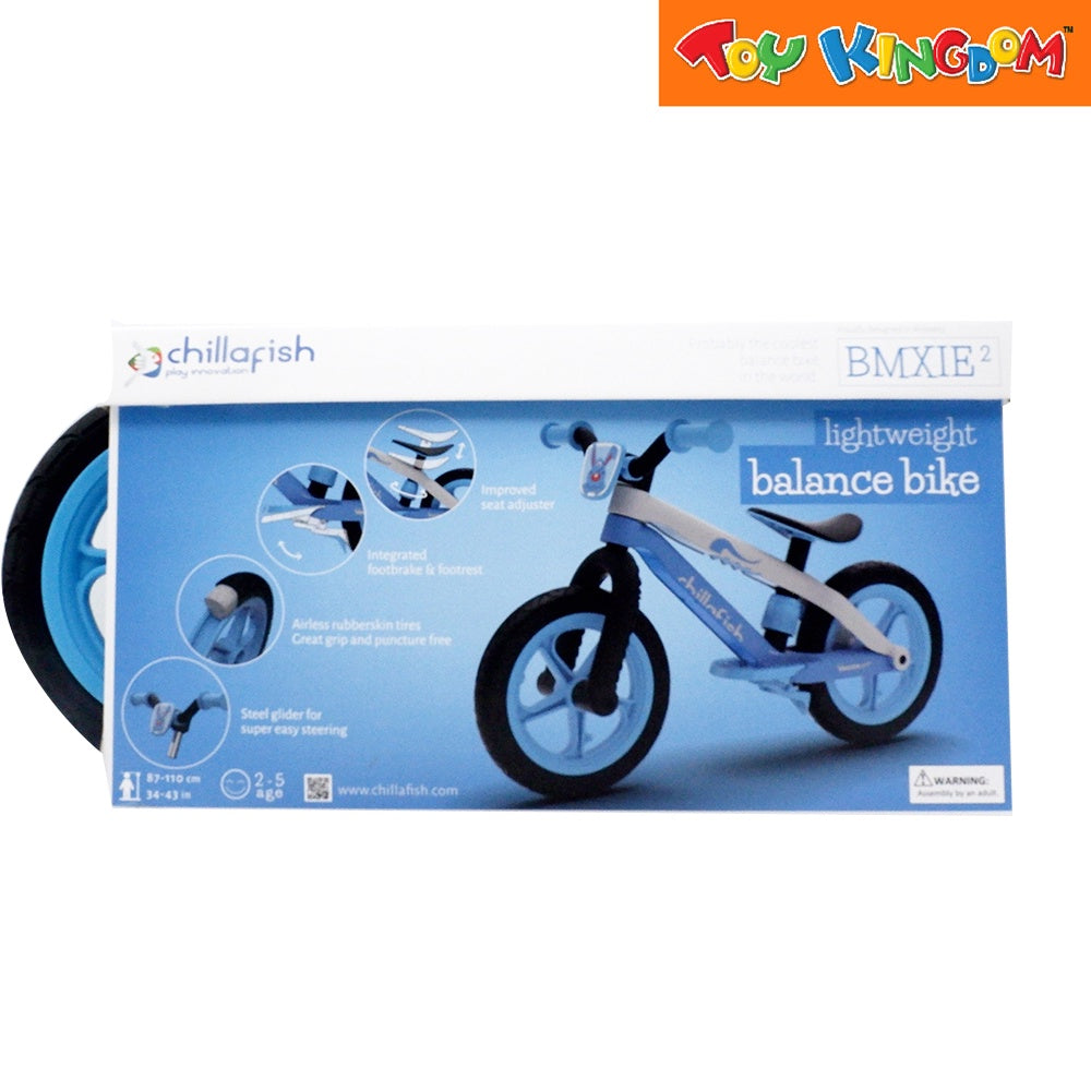 Chillafish BMXIE 2 Blue Balance Bike Toy Kingdom