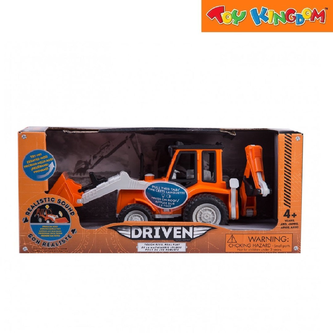 Driven backhoe loader sales toy