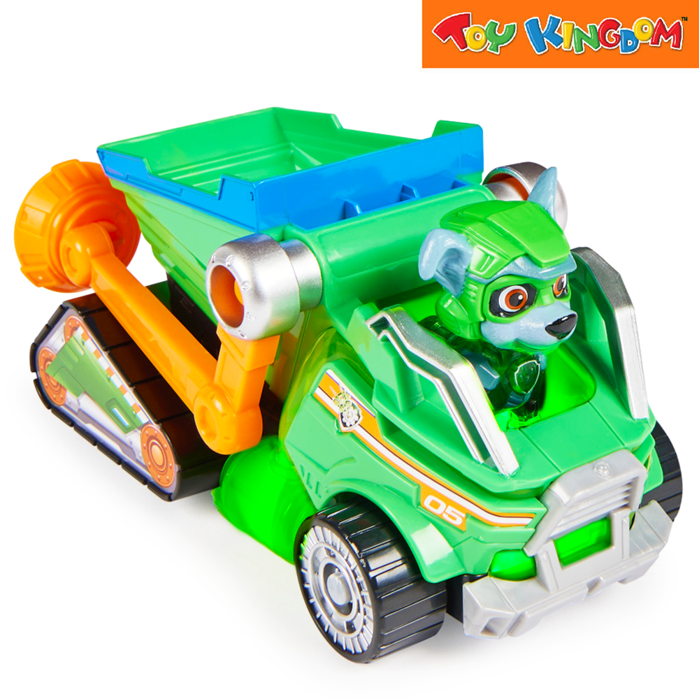 Paw Patrol Toy Car w. Sound/Light - 17 cm - Movie 2 - Rocky Migh