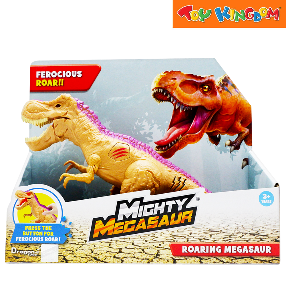 Dragon-I Toys Mighty Megasaur Green T-Rex Walking & Roaring