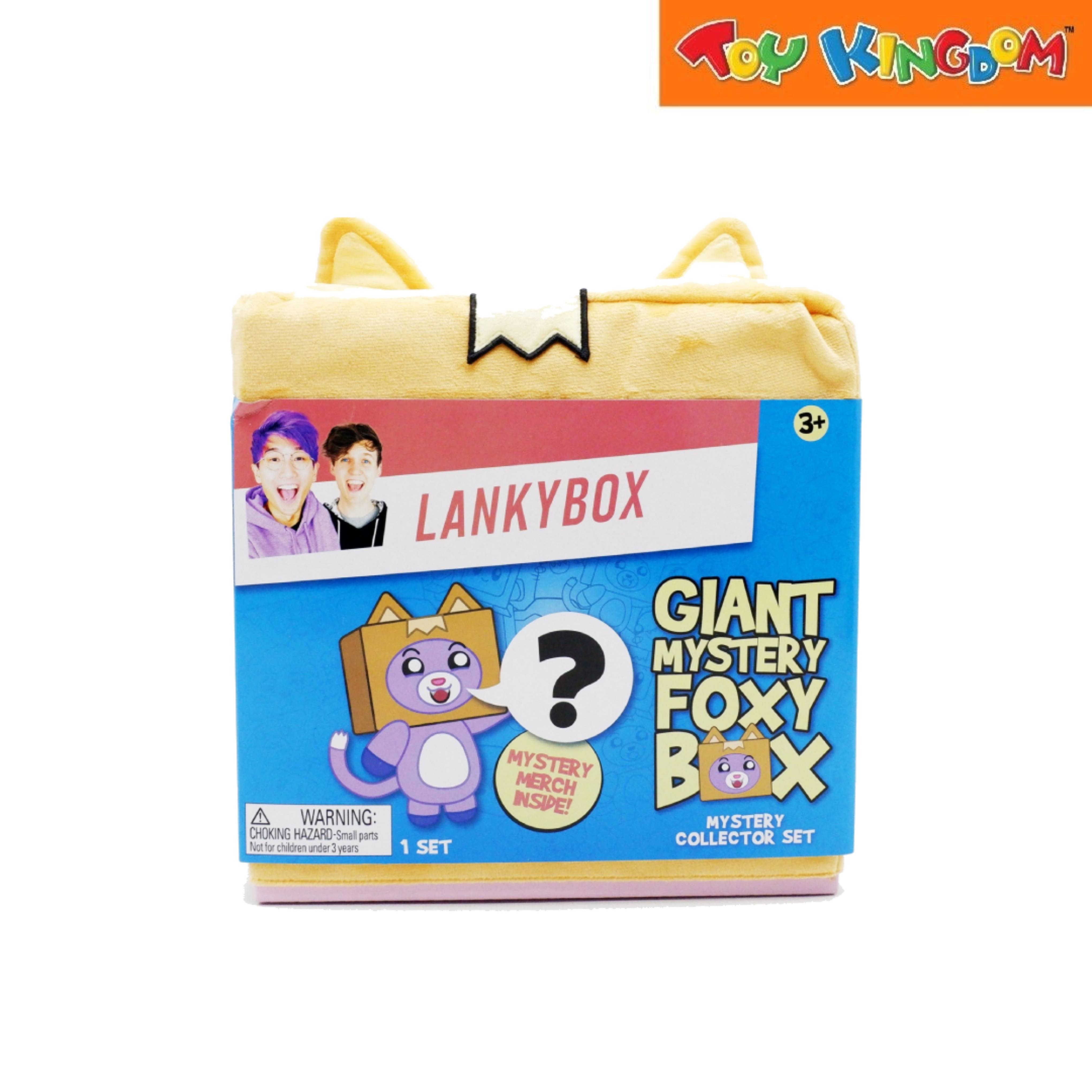 Lankybox Giant Foxy Mystery Box with Surprises Ages 3 and Up