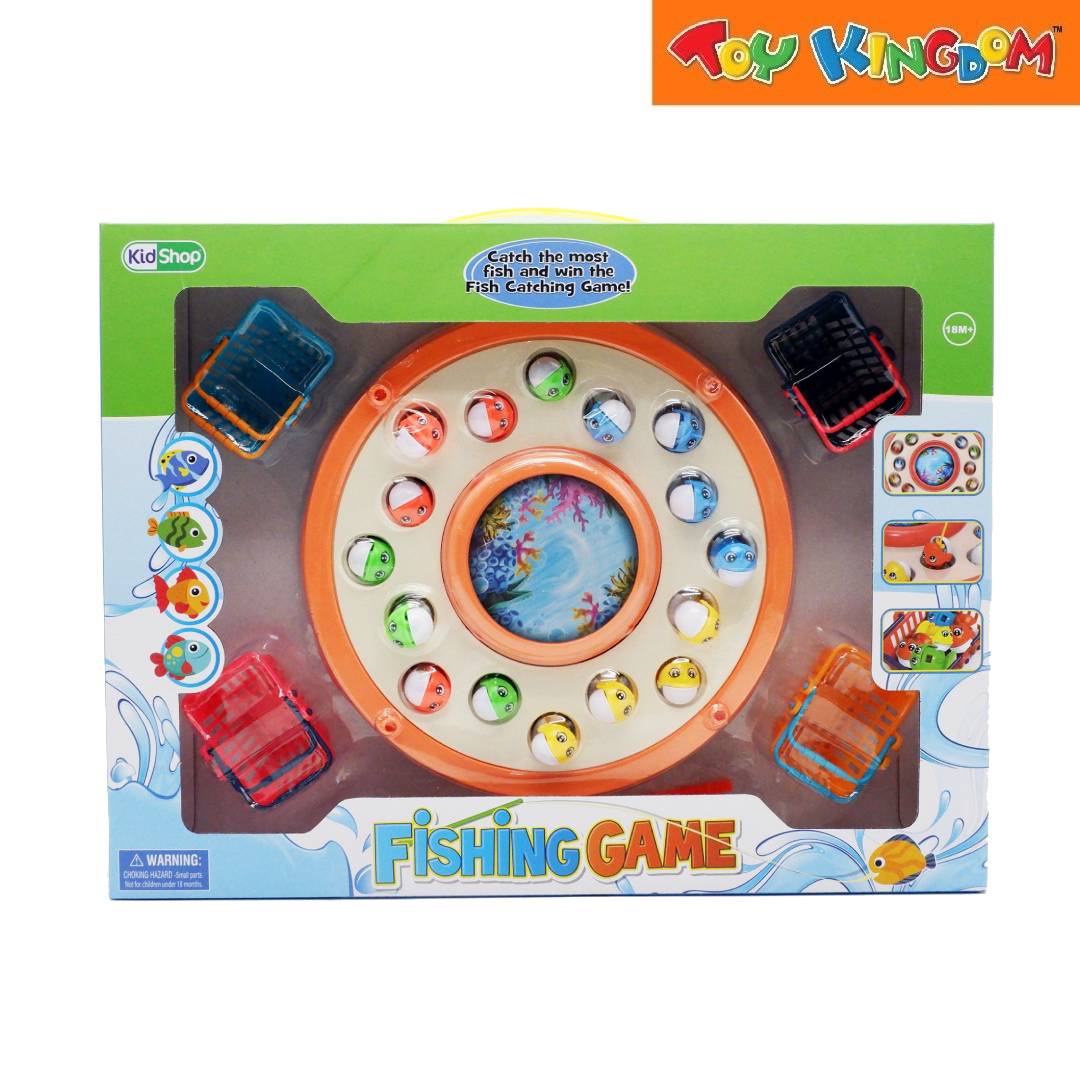 Musical Electric Fishing Game By The Toys Mart Toy for Kids - Fishing Rod  game 15 fishes with 4 fishing rod Game for kids & Gift The Toys Mart