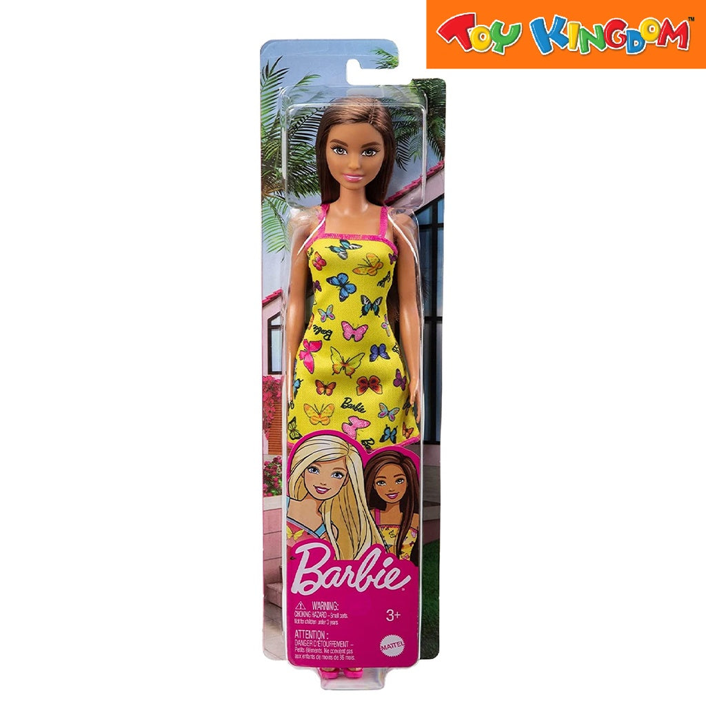 Barbie shop yellow dress