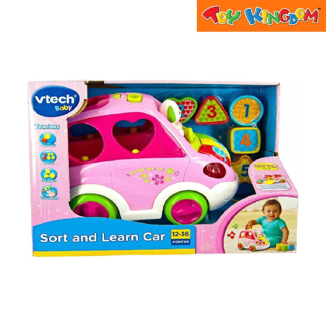 pink learning car