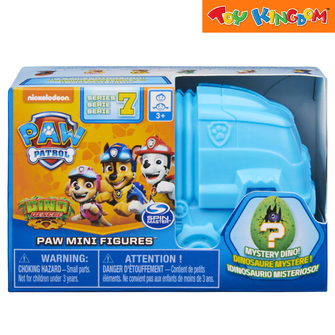 Lot of 4 PAW Patrol Dino Rescue Collectible Blind Box Mini Figure