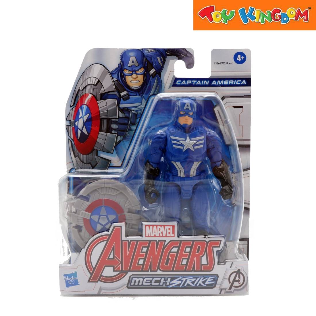 Avengers Mech Strike - Figurine Captain America ou Iron Man