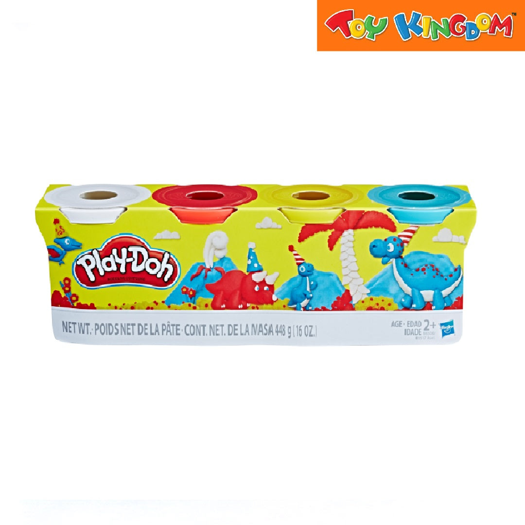 Play Doh Classic Colors 4 Pack Clay Set Toy Kingdom 4842