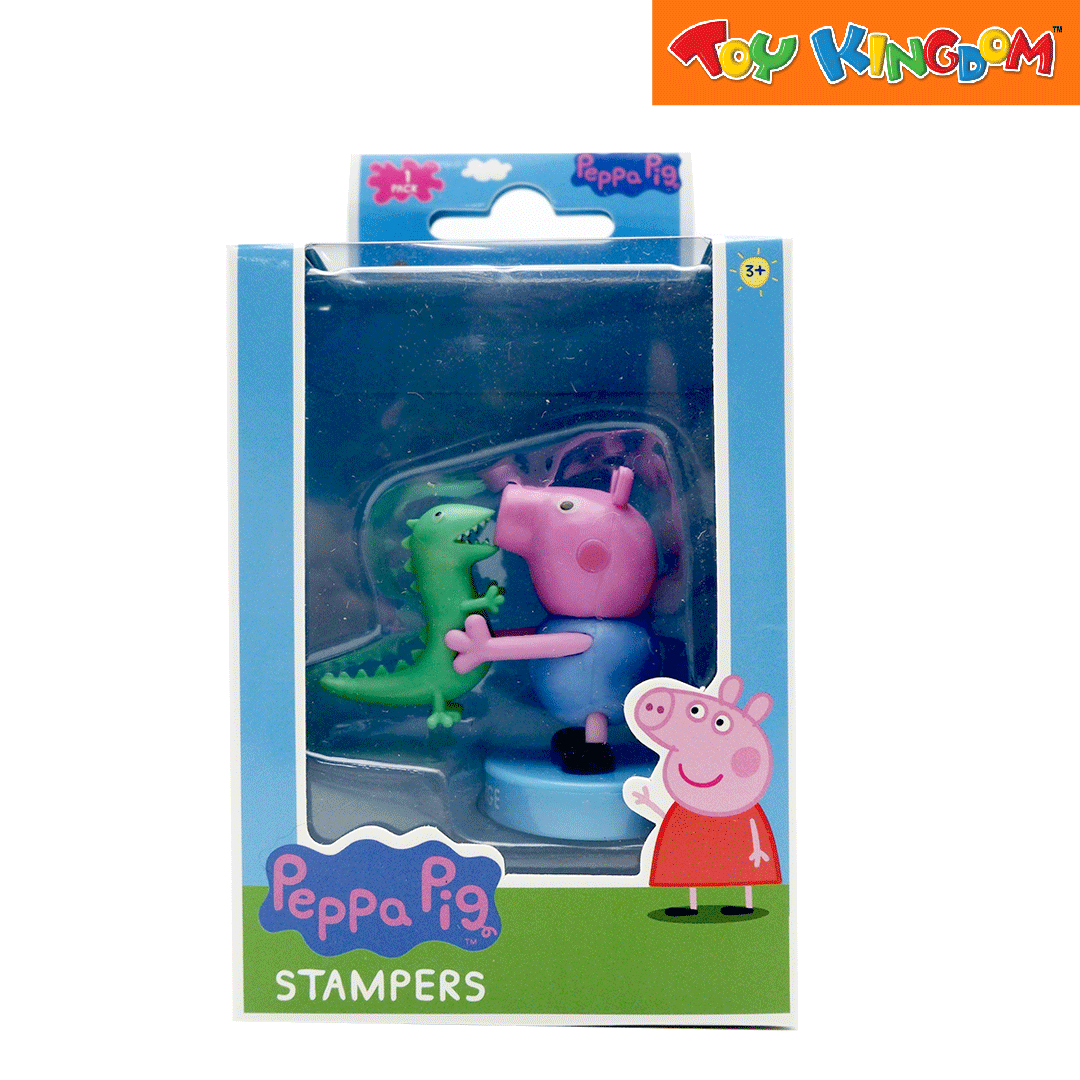 Peppa george hot sale dinosaur toy