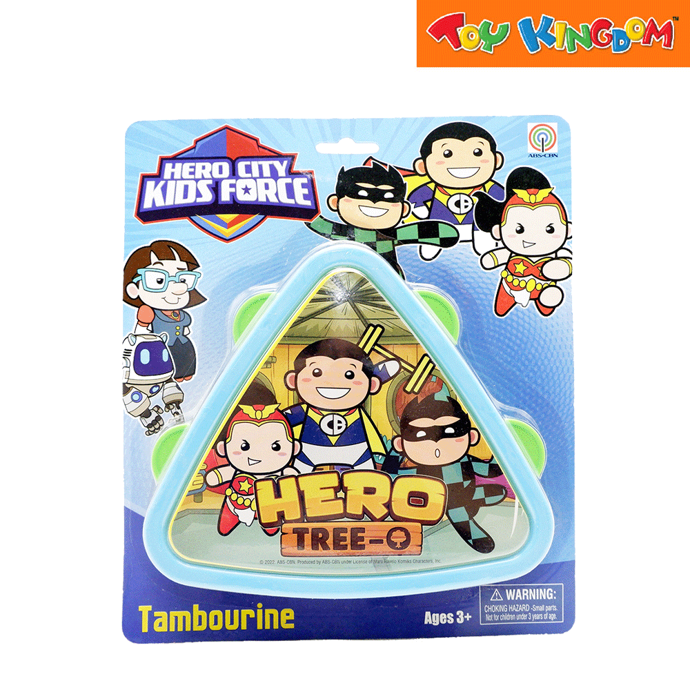 ABS CBN Hero City Kids Force Tambourine Toy Kingdom