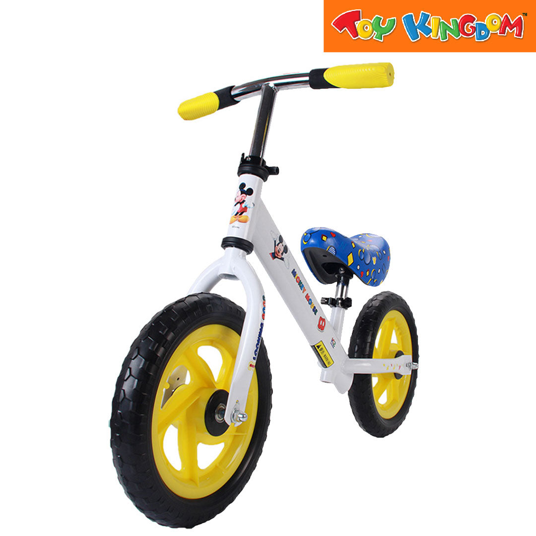 Disney Mickey Mouse 12 inch Balance Bike Toy Kingdom