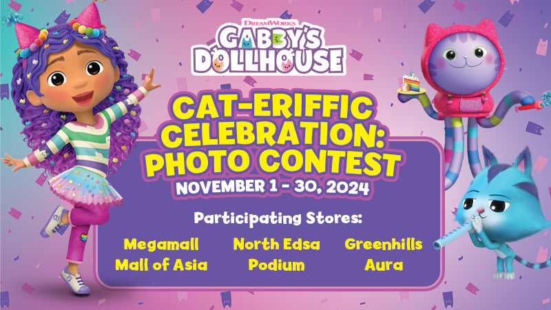 Join the Cat-errific Celebration Photo Contest & Win Gabby's Dollhouse Toys