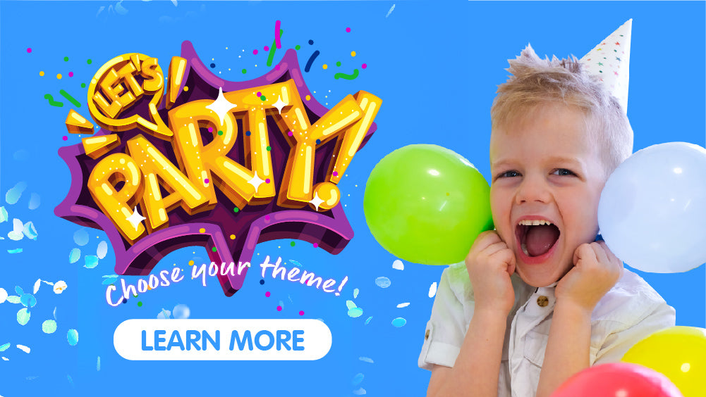 Choose Your Theme Party At Toy Kingdom - Let's Party