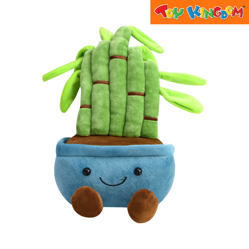 Lifelike Bamboo Blue Plant Plush