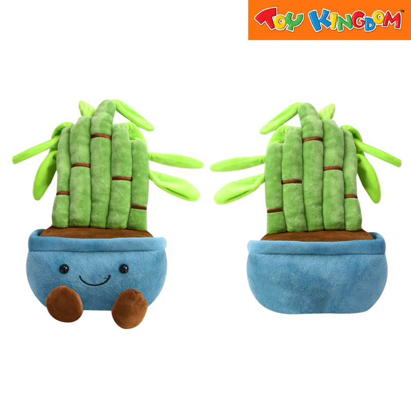 Lifelike Bamboo Blue Plant Plush