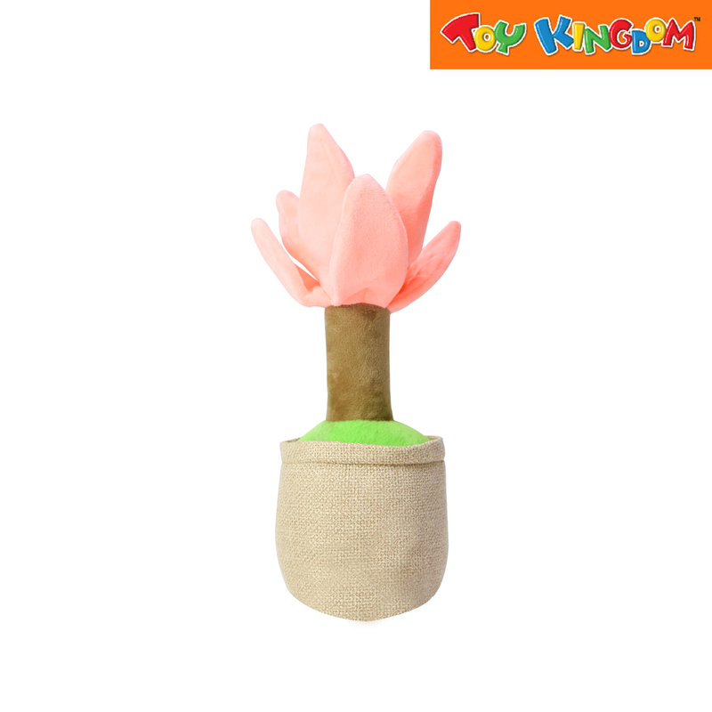 Flower Pot Peach Plant Plush