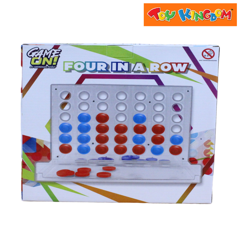 Game On! Four In A Row Acrylic Board Game