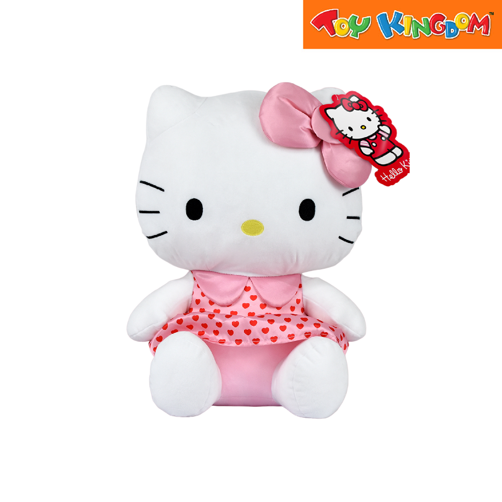 Hello Kitty in Heart Dress Pink 15 Inch Collectible Plush