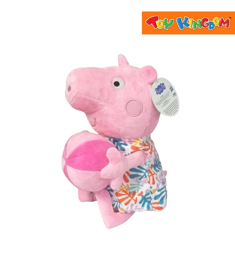 Peppa Pig 14 inch In Summer Dress With Ball Plush