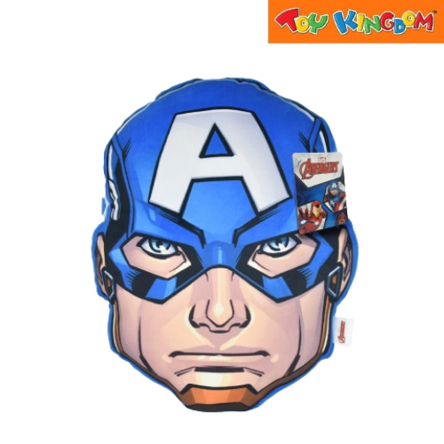 Marvel Captain America 15 inch Face Cushion