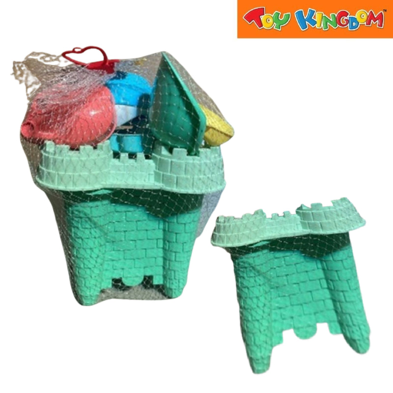 Light Green 9pcs Sand Beach Bucket