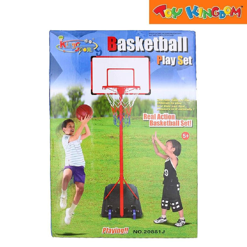 Real Action Basketball Playset