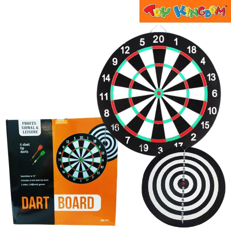 Proffesional And Leisure Dart Board Game With 6 Darts