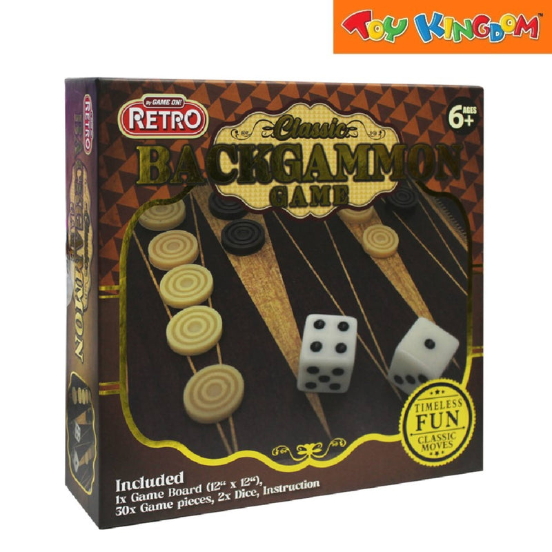 Classic Backgammon Board Game