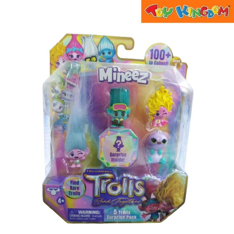 DreamWorks Trolls Band Together Mineez 5 Trolls Surprise Pack Mini ...