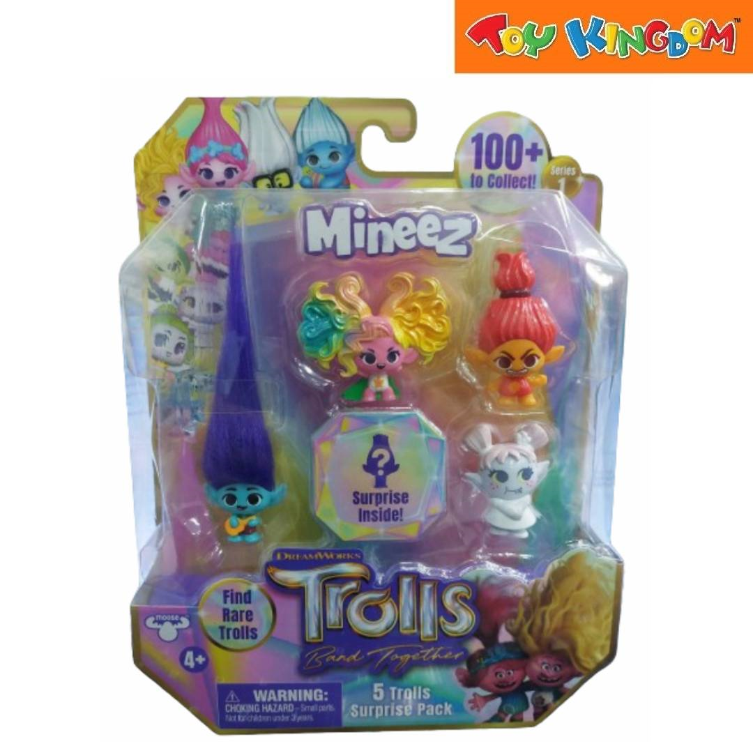 DreamWorks Trolls Band Together Mineez 5 Trolls Surprise Pack Mini ...