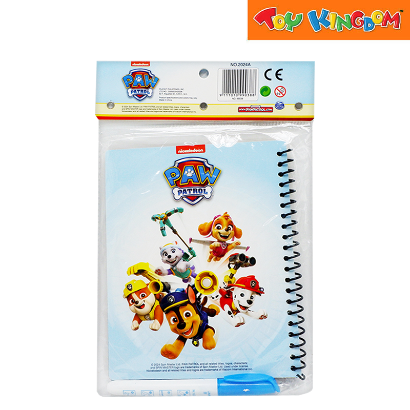 Paw Patrol Magic Water Coloring Book