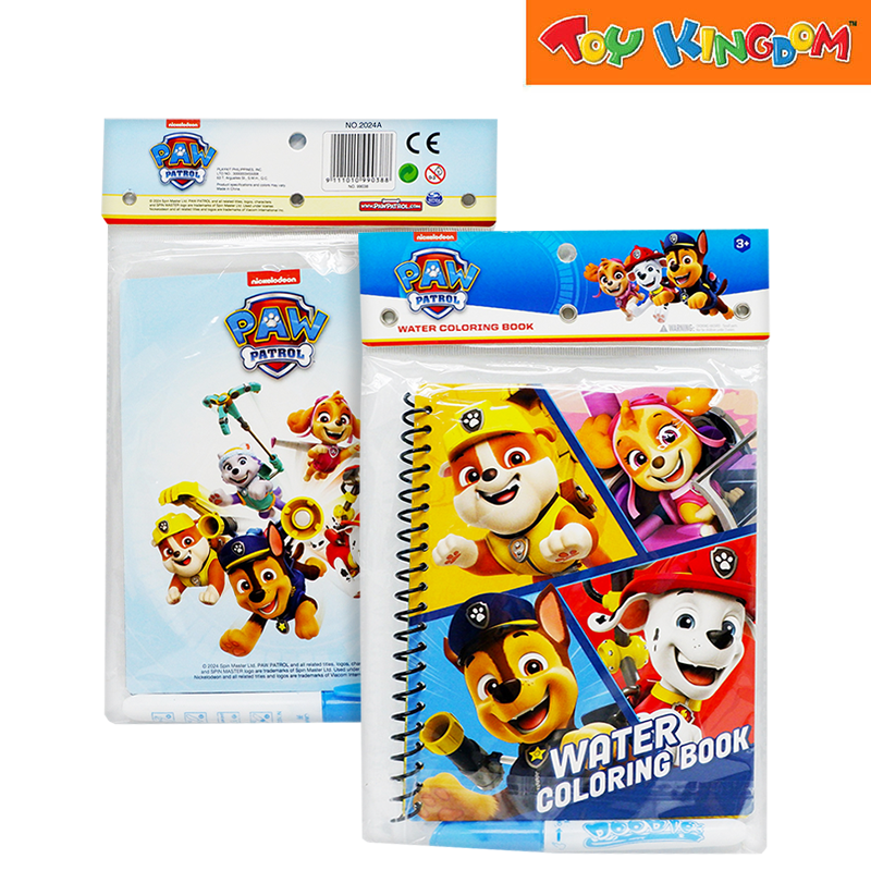 Paw Patrol Magic Water Coloring Book