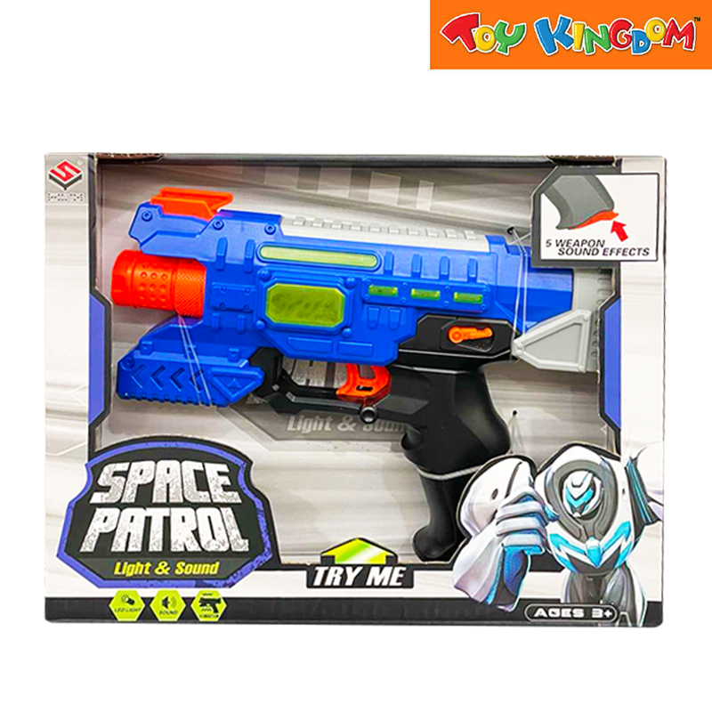 Space Patrol Light & Sound Blue Gun