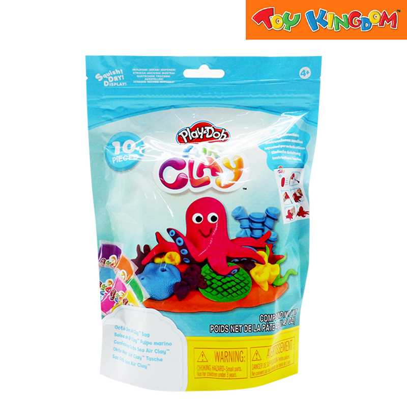 Play-Doh Air Clay Red Octo Sea