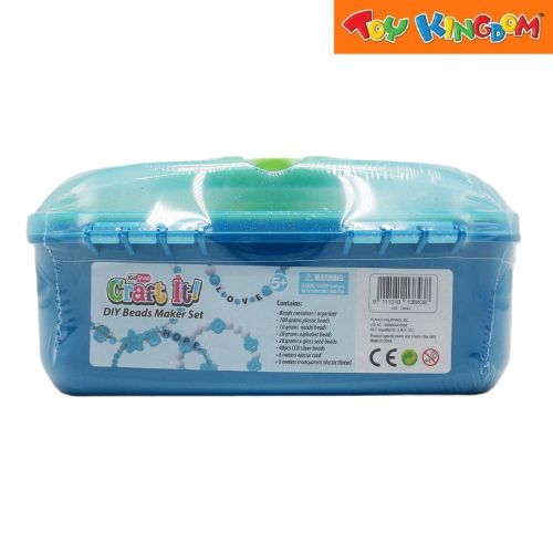 KidShop Craft It! Light Blue DIY Beads Maker Set