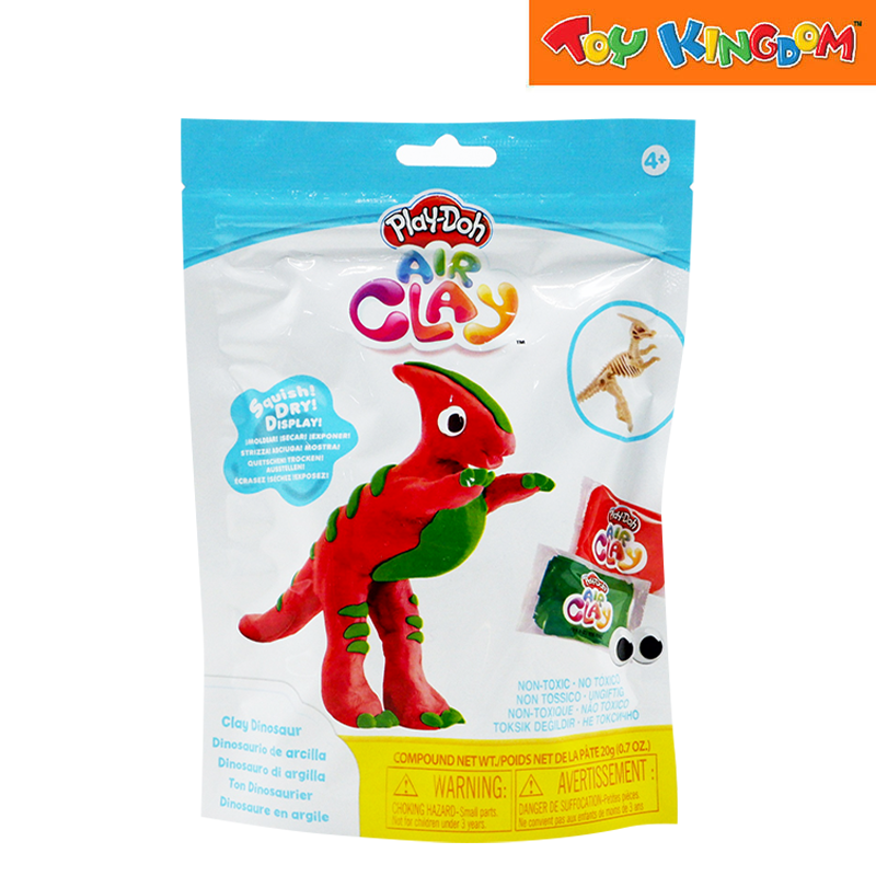 Play-Doh Air Clay Red Dinosaur Parasaurolphus