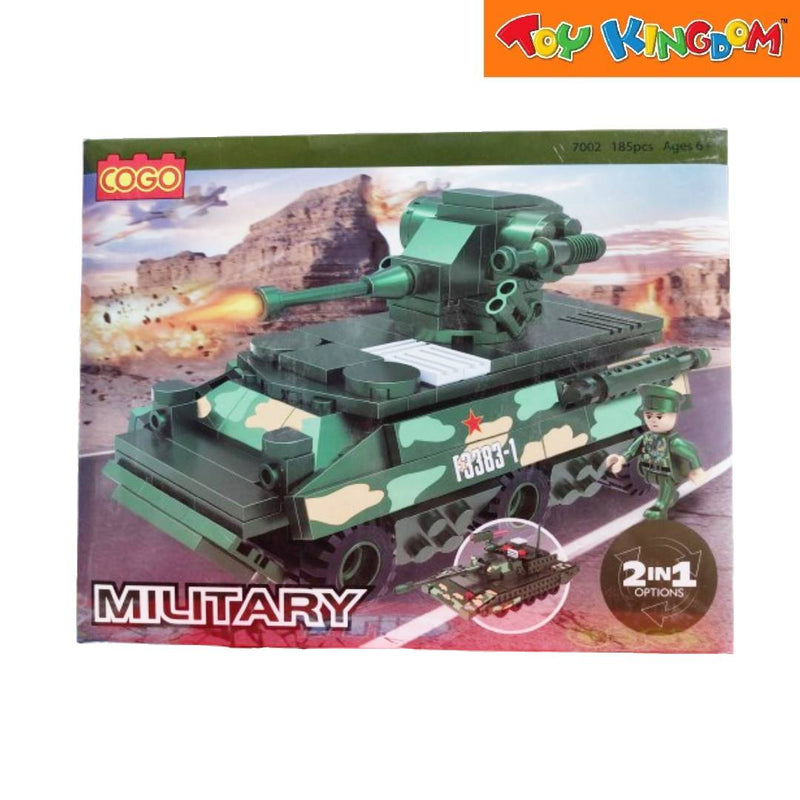 Cogo Military Tank Building Blocks