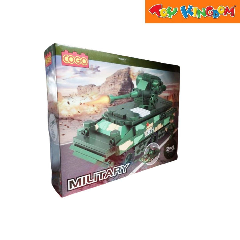 Cogo Military Tank Building Blocks