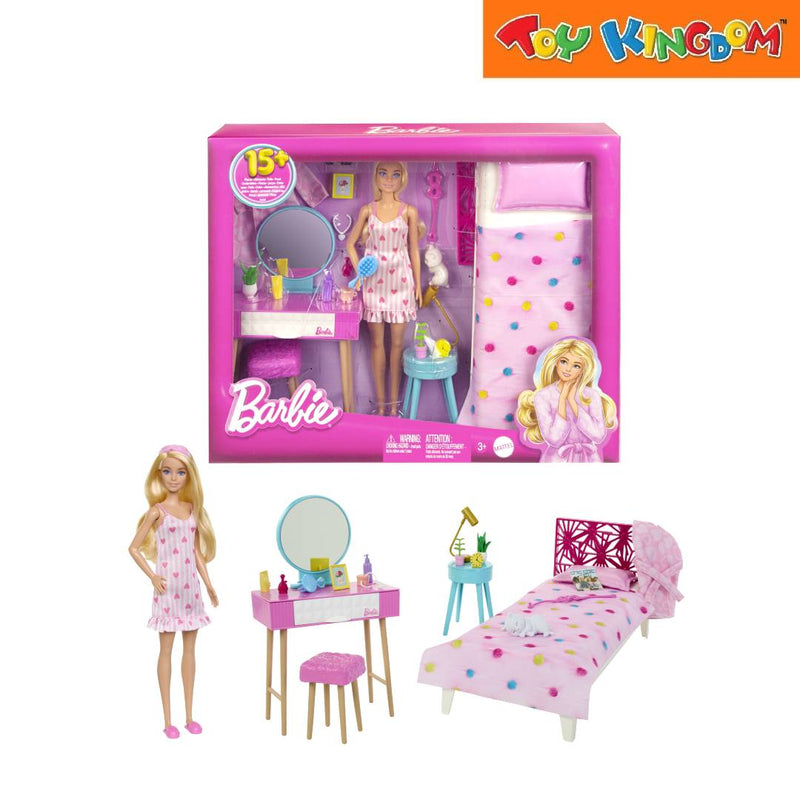 Barbie Doll & Bedroom Playset