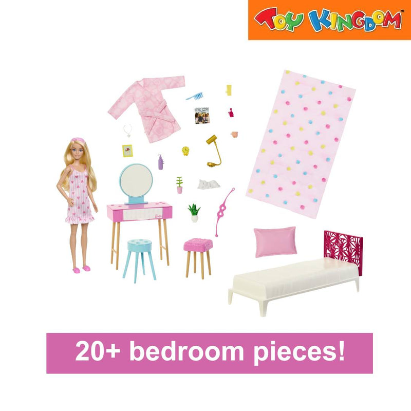 Barbie Doll & Bedroom Playset