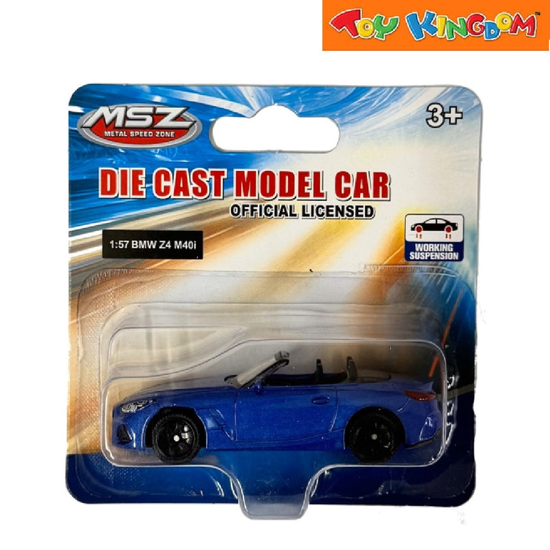 Metal Speed Zone 1:57 BMW Z4 M40i Blue Die-cast