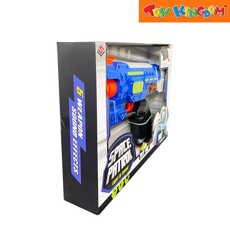 Space Patrol Light & Sound Blue Gun