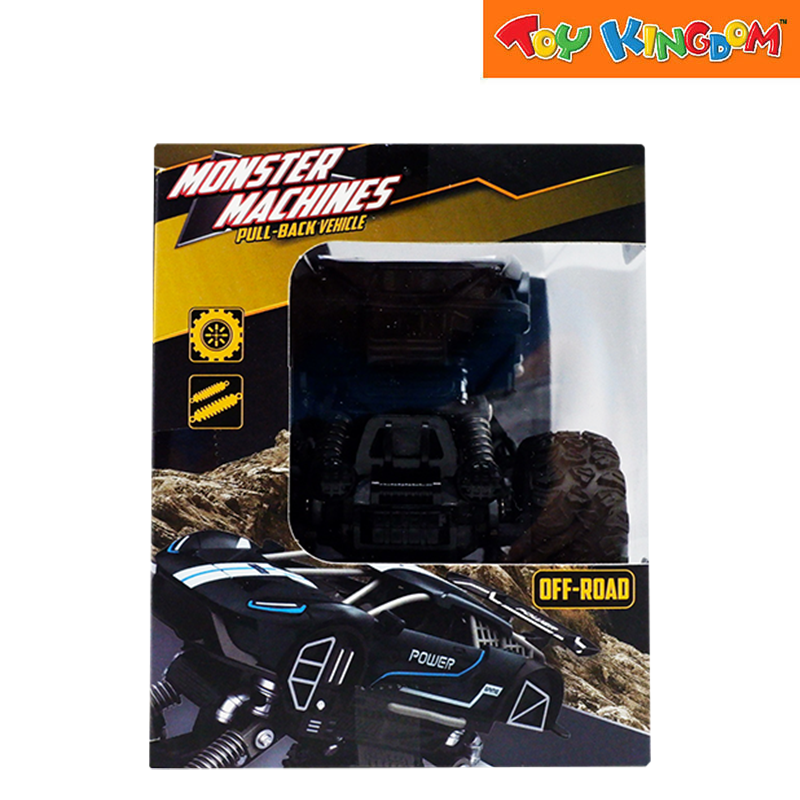 Dream Machine 1:32 Off Road Monster Machines Pull Back Noble Die-cast