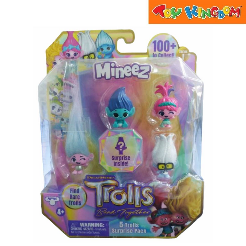 DreamWorks Trolls Band Together Mineez 5 Trolls Surprise Pack Mini ...