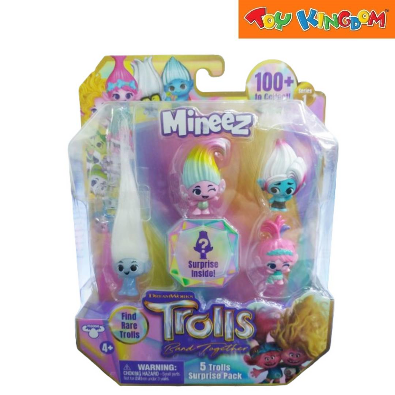 DreamWorks Trolls Band Together Mineez 5 Trolls Surprise Pack Mini ...