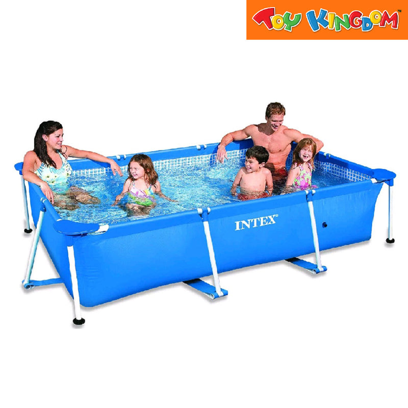 Intex Rectangular 118in x 78in x 29in Above Ground Frame Swimming Pool