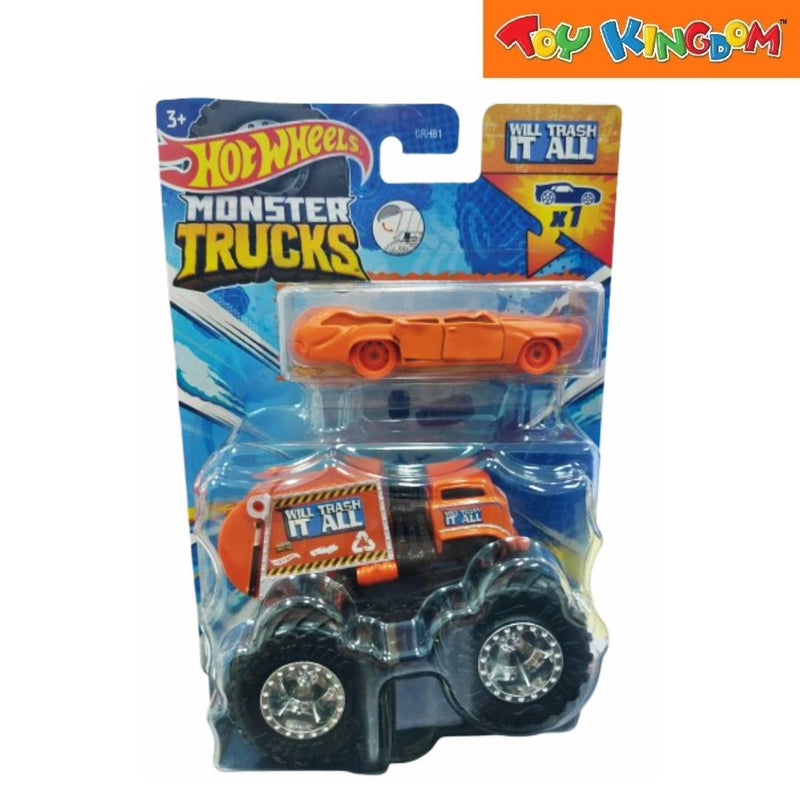 Hot Wheels Monster Trucks Will Trash It All Die-cast