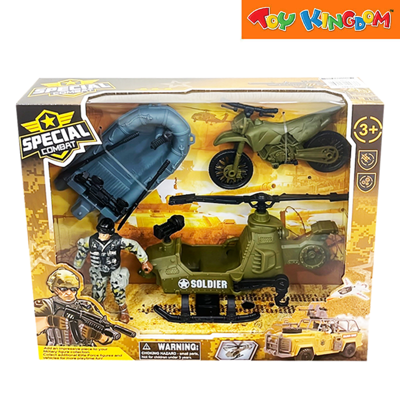 Special Combat Helicopter Playset