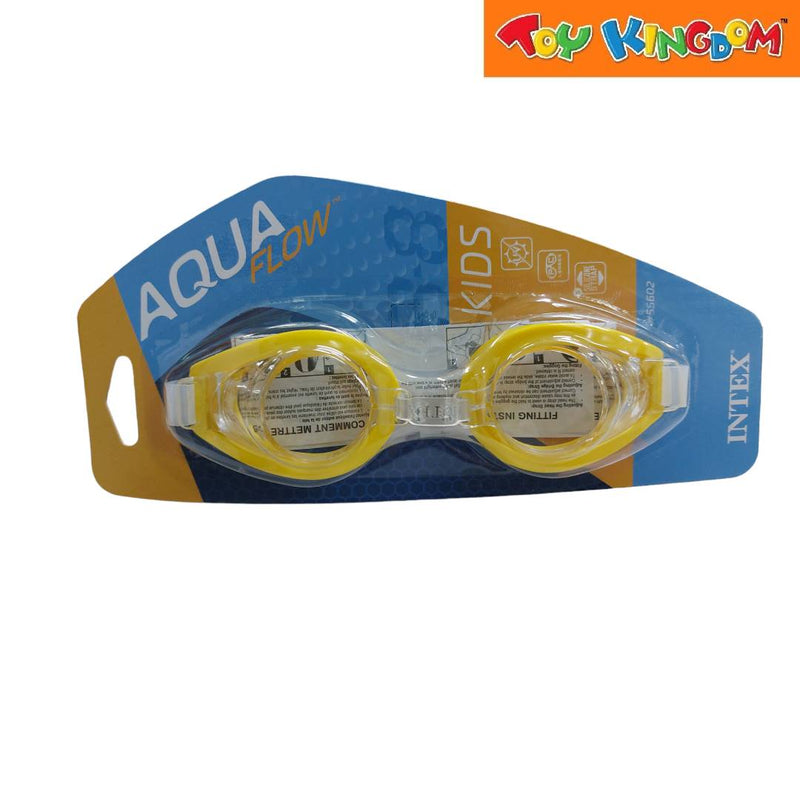 Intex Aquaflow Play Yellow Clear Goggles