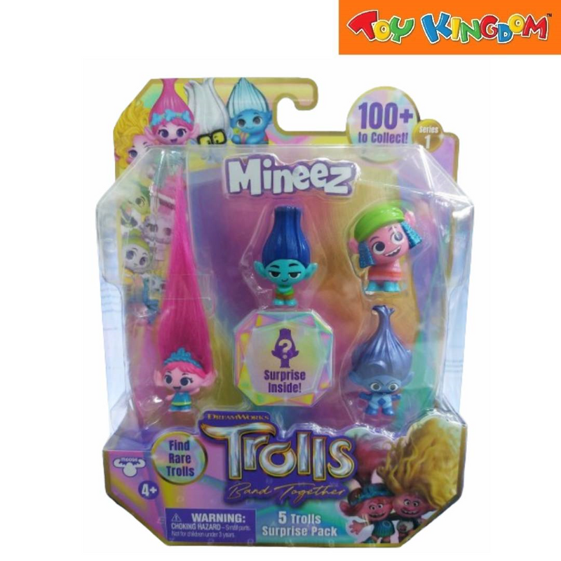 DreamWorks Trolls Band Together Mineez 5 Trolls Surprise Pack Mini ...