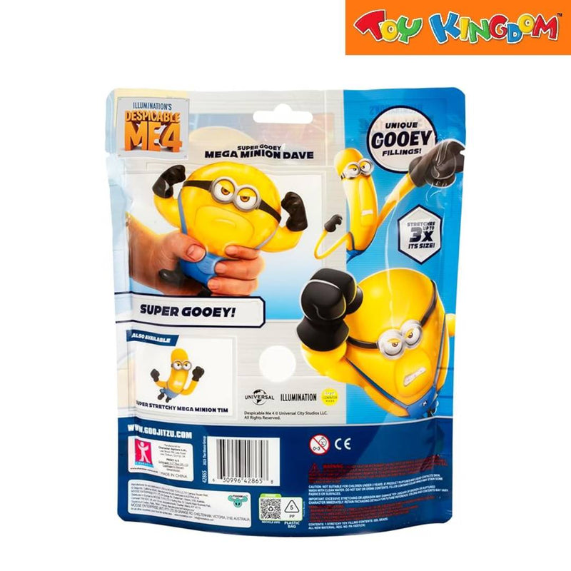 Despicable Me 4 Super Gooey Mega Minions Dave Stretchy Figure